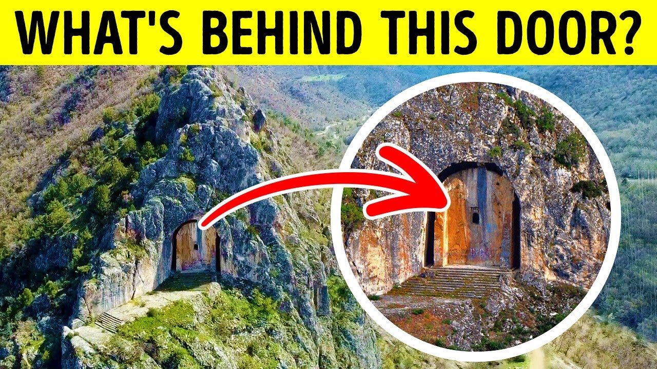 No one knows what's behind this strange door in Turkey