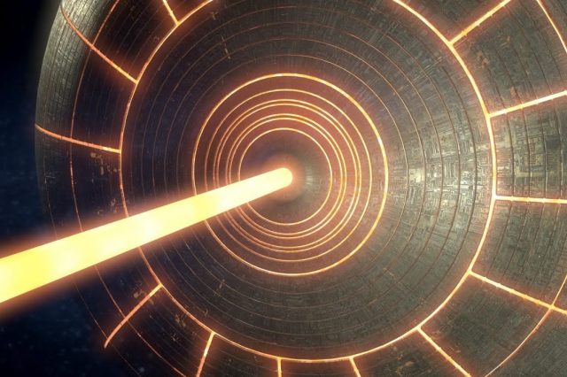 A Black Hole quantum computer.