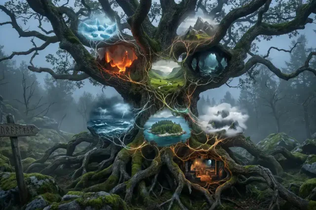 Yggdrasil and the Nine Worlds That Shaped Norse Reality