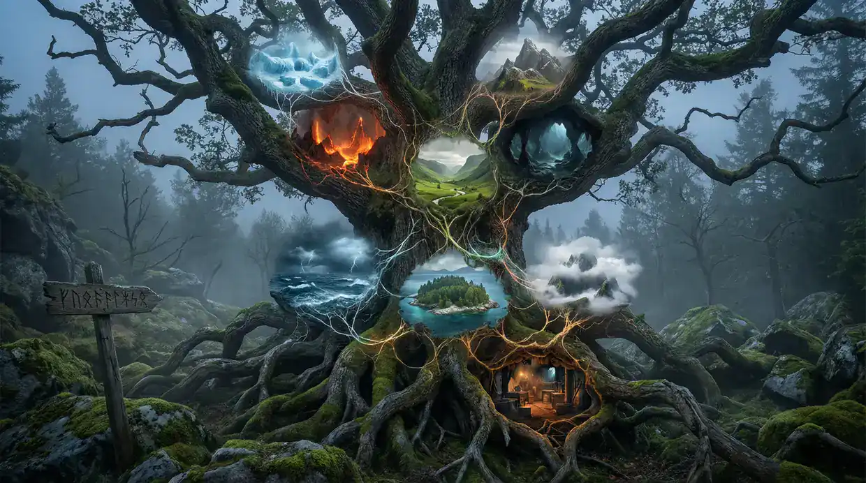 Yggdrasil and the Nine Worlds That Shaped Norse Reality