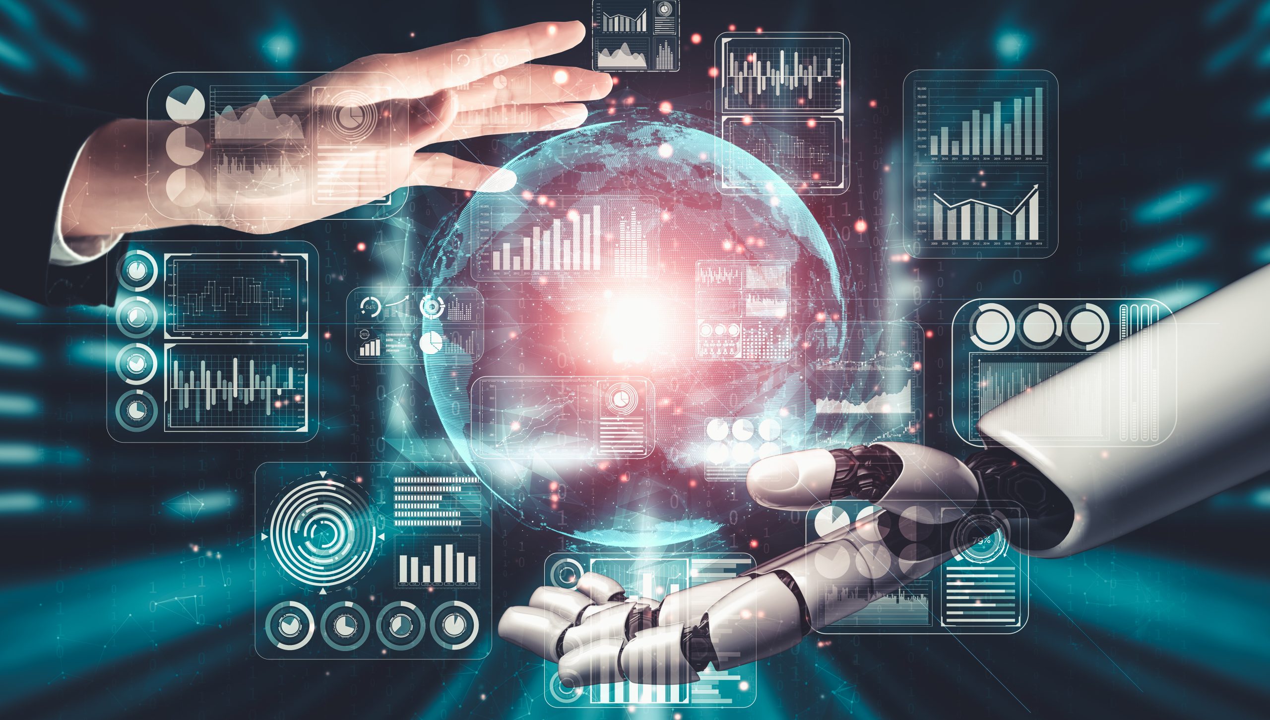 An illustration of Machine Learning. YAYIMAGES.