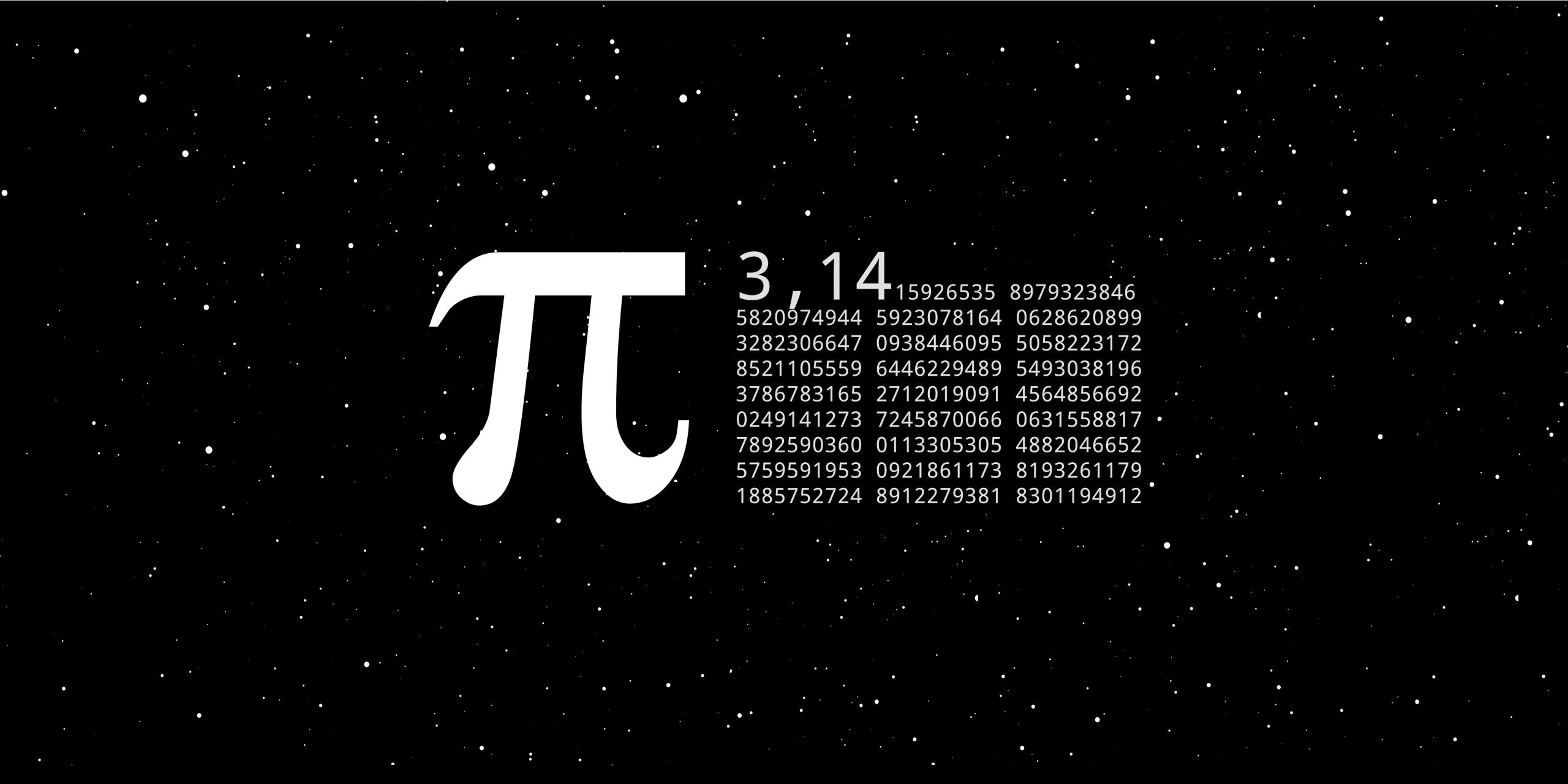 An illustration showing Pi