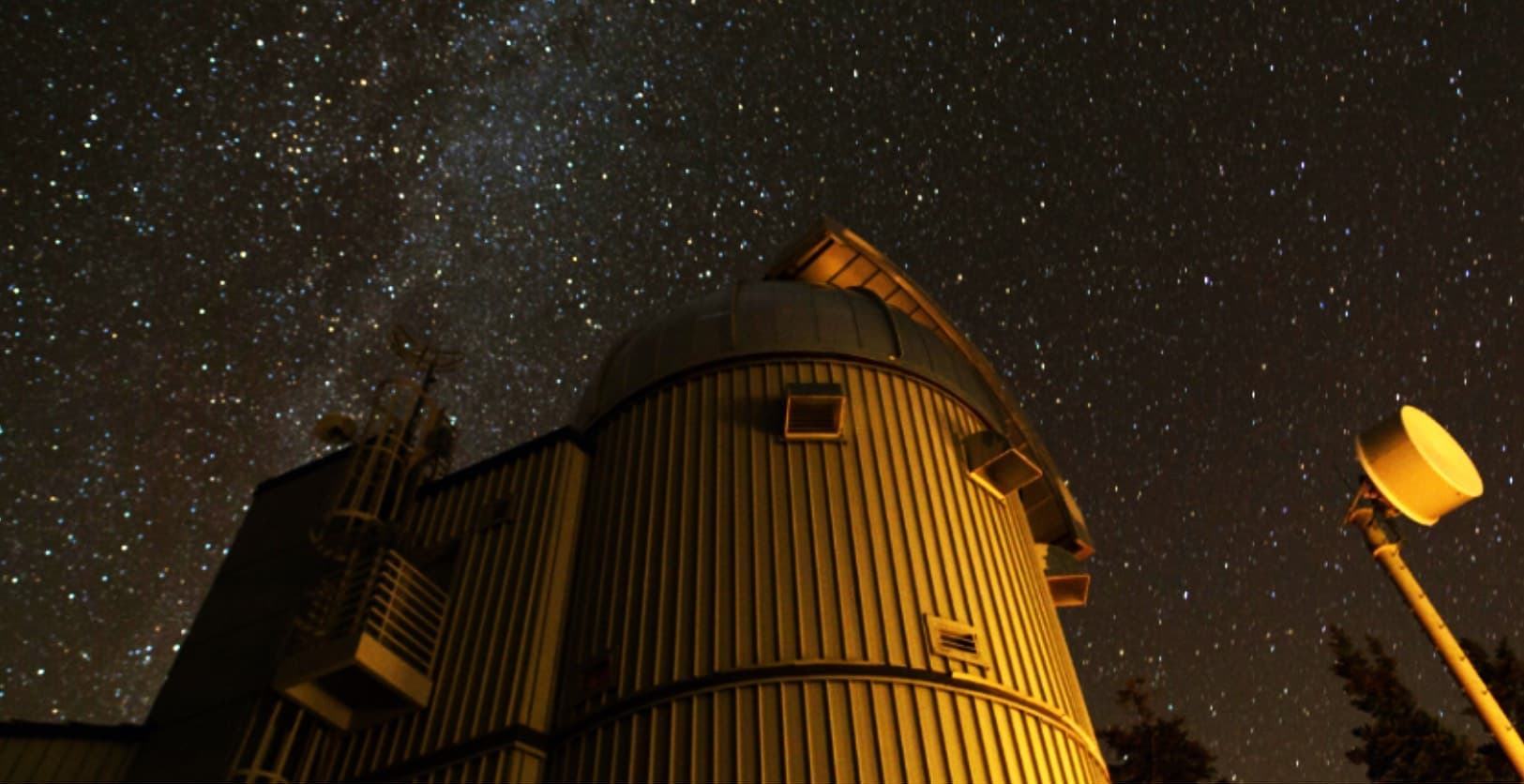 The Vatican Observatory under the stars. Image Credit: the Vatican Observatory.