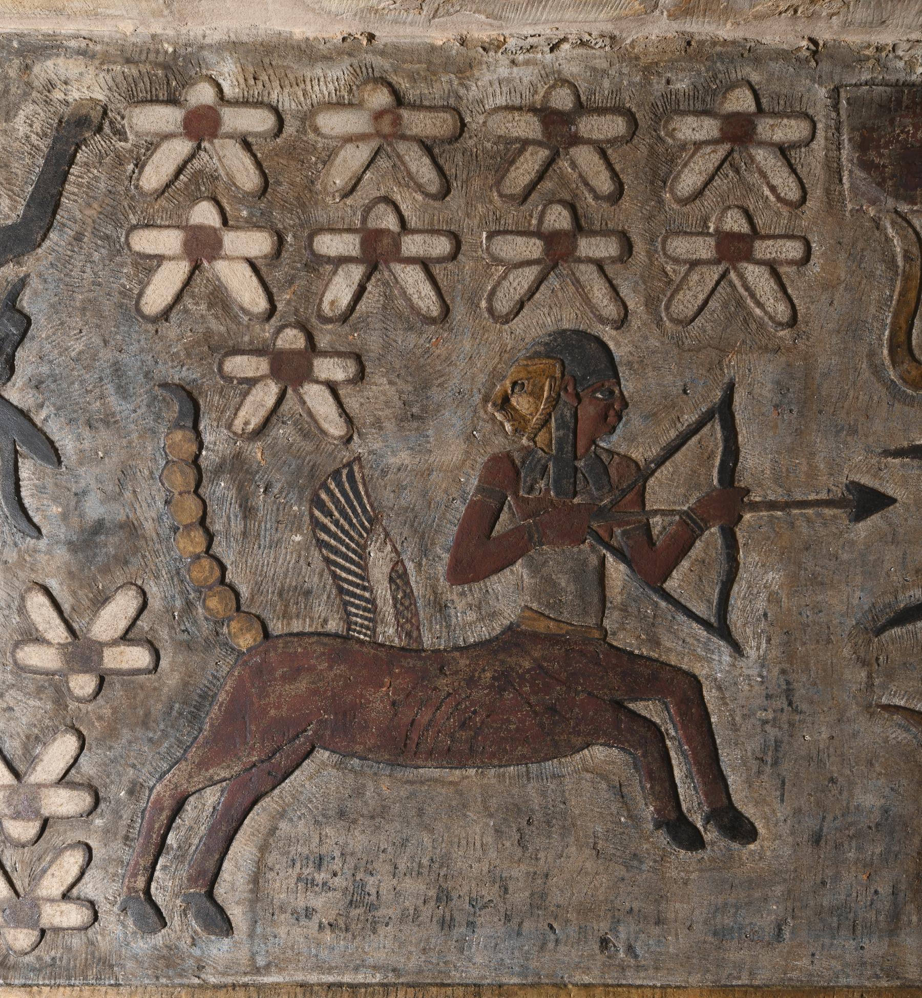 Zodiac sign of Sagittarius. Image by University of Tübingen.