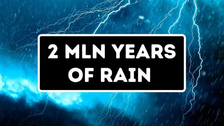 Illustration 2 million years of rain