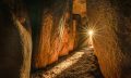 How did prehistoric people track time? A photo inside Newgrange. Image Credit: KEN WILLIAMS/SHADOWSANDSTONE.COM