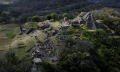 A view of the Pyramid complex of Tonina in Mexico