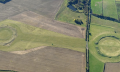 An Aerial shot of the Thornborough Henges. The Guardian / YouTube.