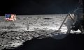 Apollo astronauts on the Moon