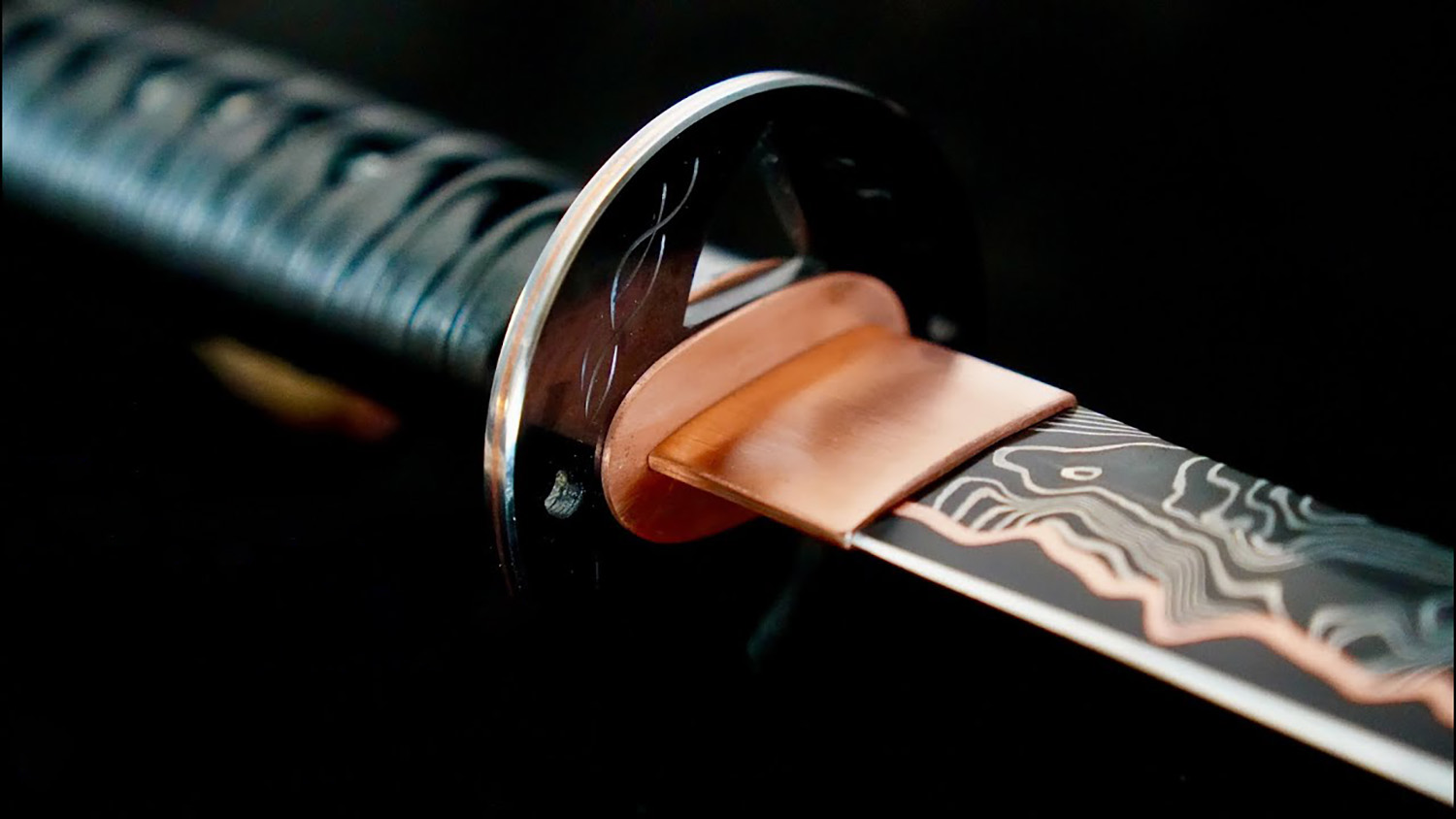 Damascus Steel Sword. Shutterstock.