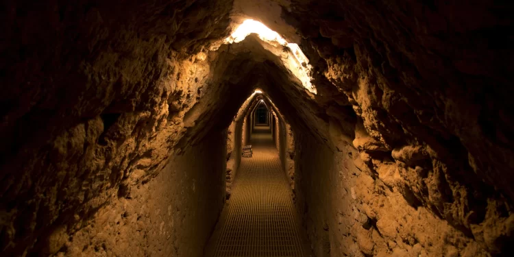 Great Pyramid of Cholula Interior