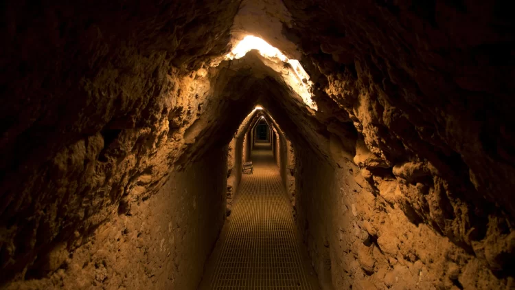 Great Pyramid of Cholula Interior