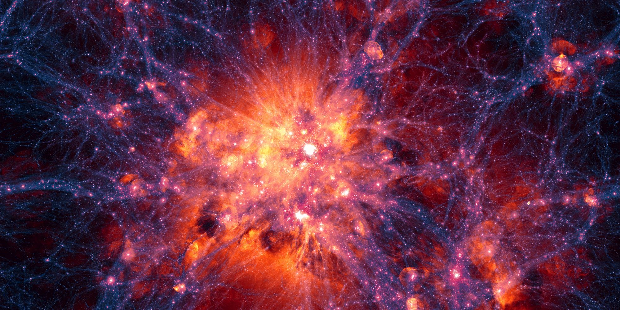 Illustration of what Dark Matter might look like