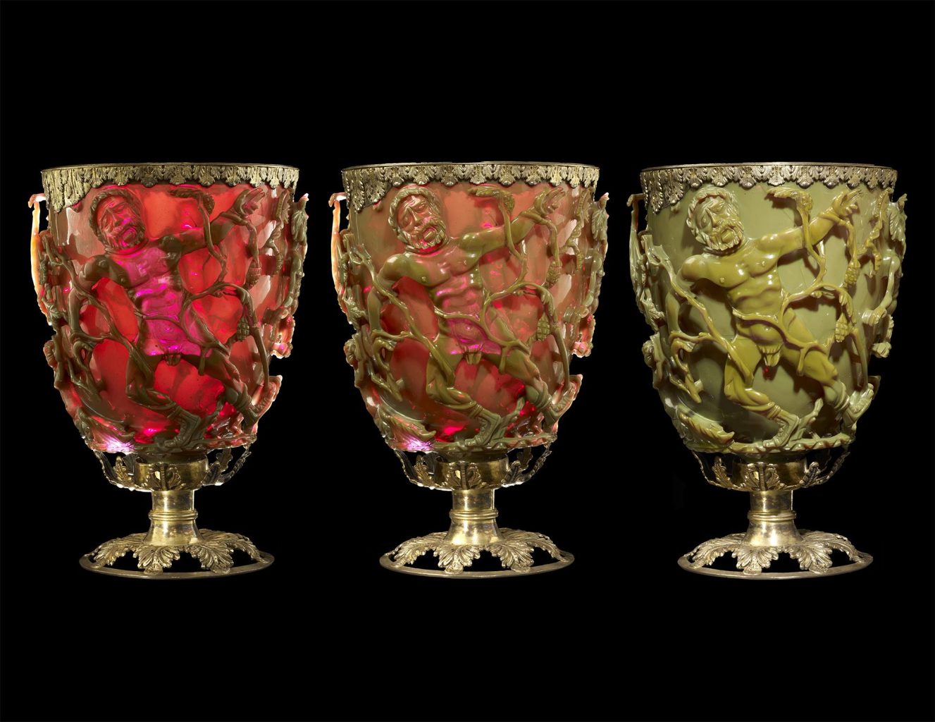 The Lycurgus Cup. Image Credit: British Museum.
