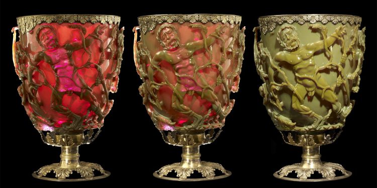 The Lycurgus Cup. Image Credit: British Museum.