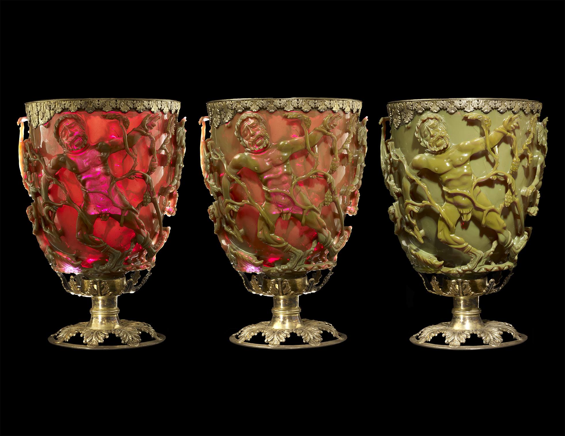 The Lycurgus Cup. Image Credit: British Museum.