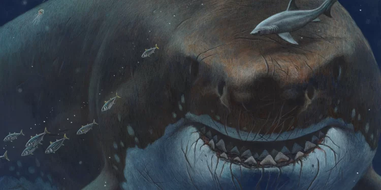 The Megalodon shark