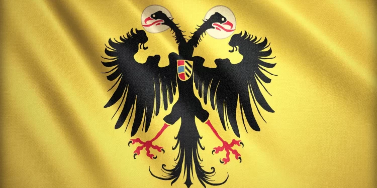 The flag of the holy Roman Empire