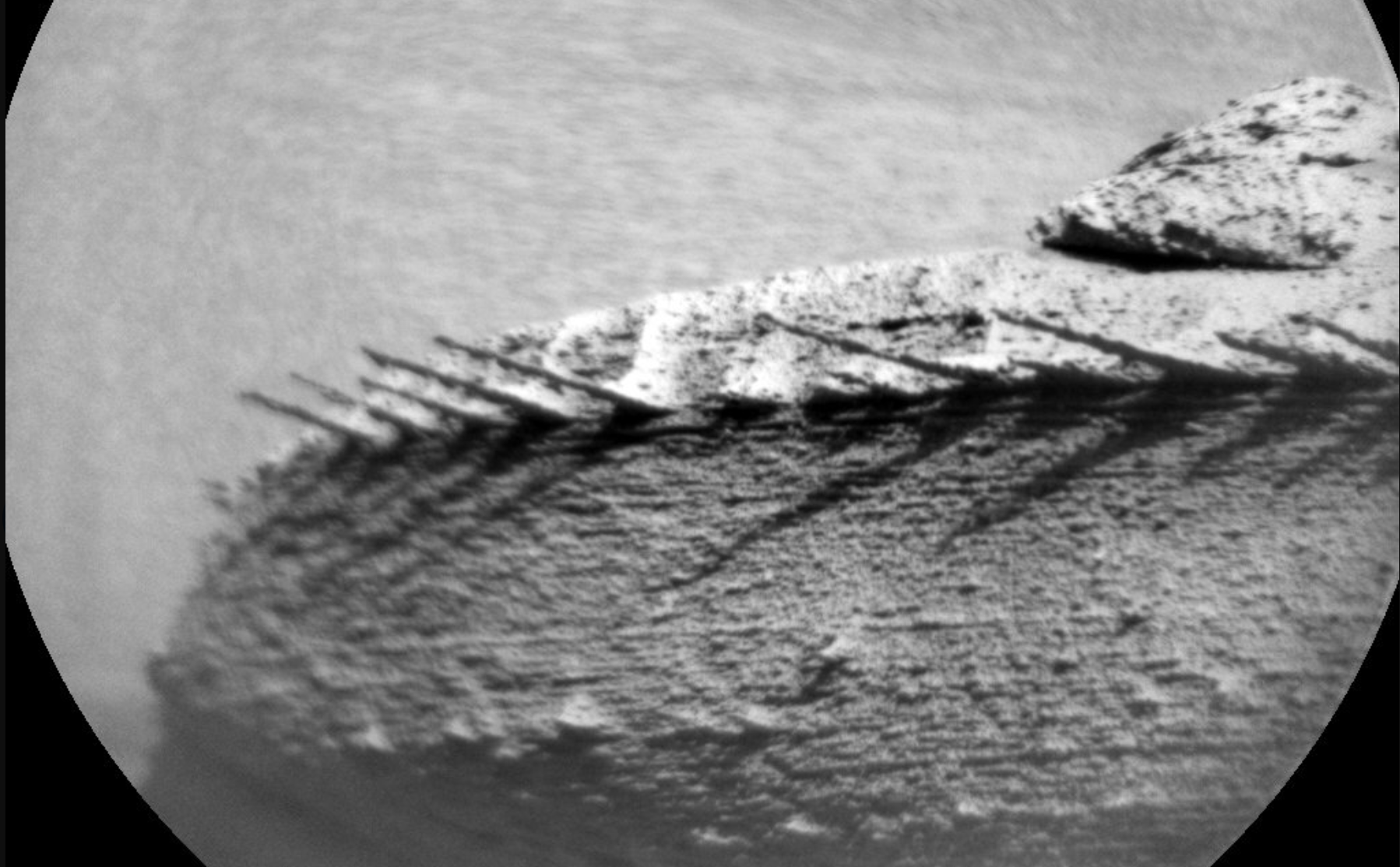 This is the strangest rock on Mars. NASA.