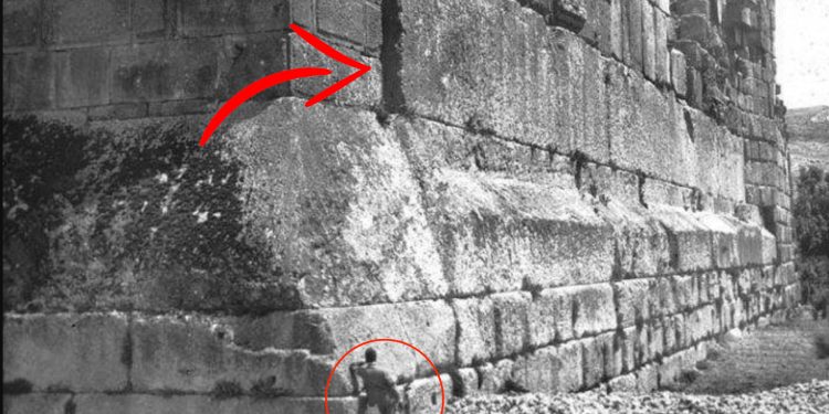 Baalbek's stones megaliths