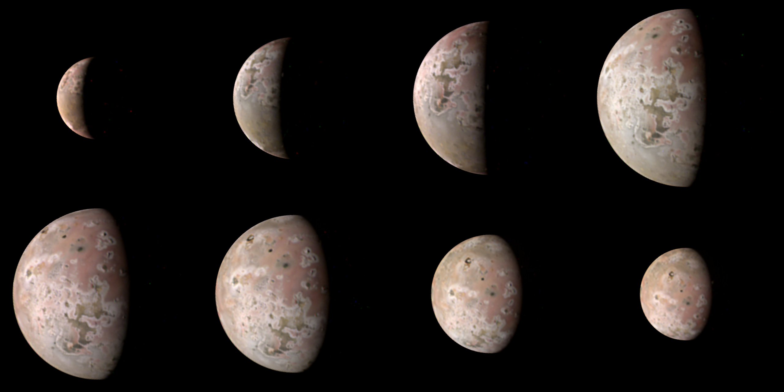 Juno mission image of Io
