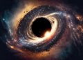 Illustration of a black hole