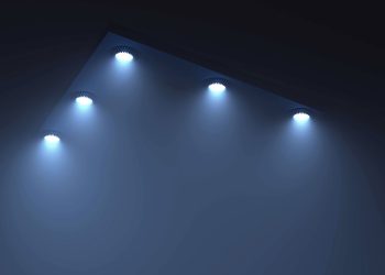 An illustration of a triangle-shaped UFO.