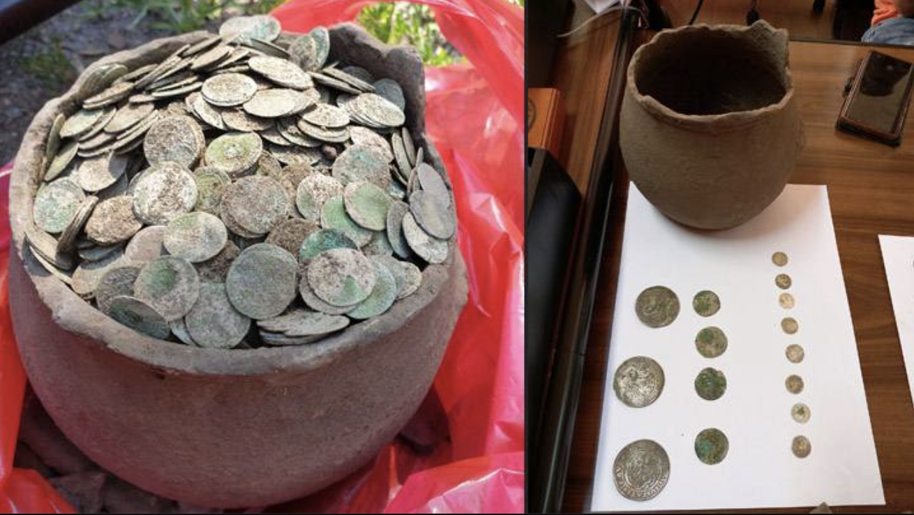 Ancient Coins Discovered in Romania