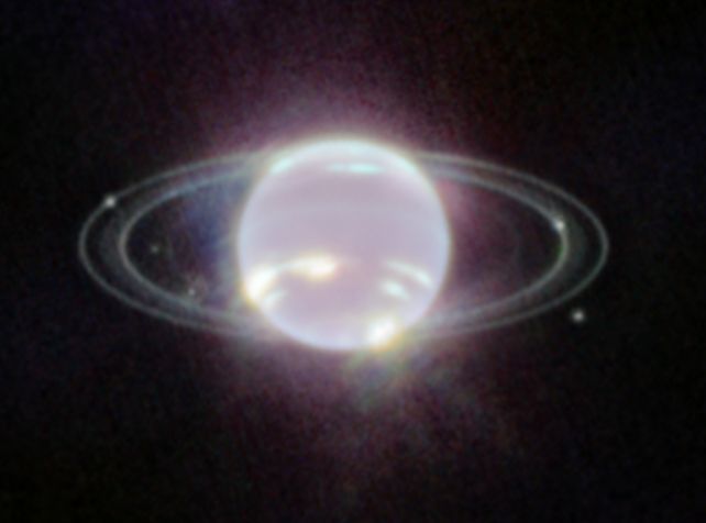Neptune as seen by Webb. Credit: JWST. (NASA, ESA, CSA, STScI).