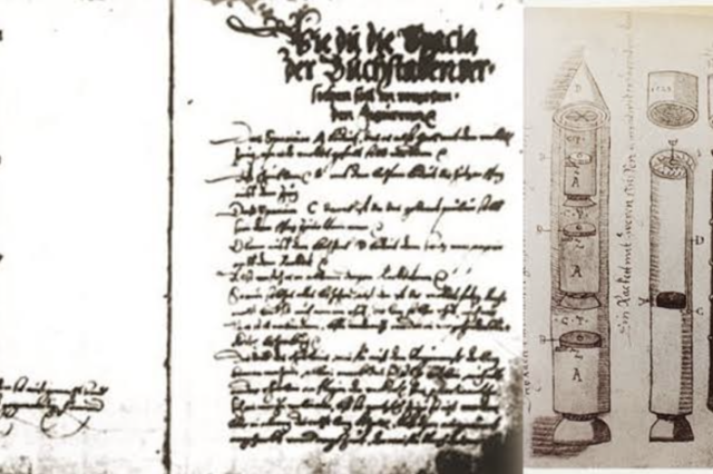 This image shows pages of the Sibiu Manuscript
