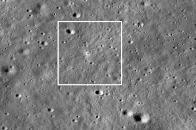 NASA Spots India's Chandrayaan-3 Near Moon's South Pole
