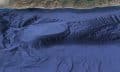 A google Earth image of the alleged base. Credit: Curiosmos- Google Earth.