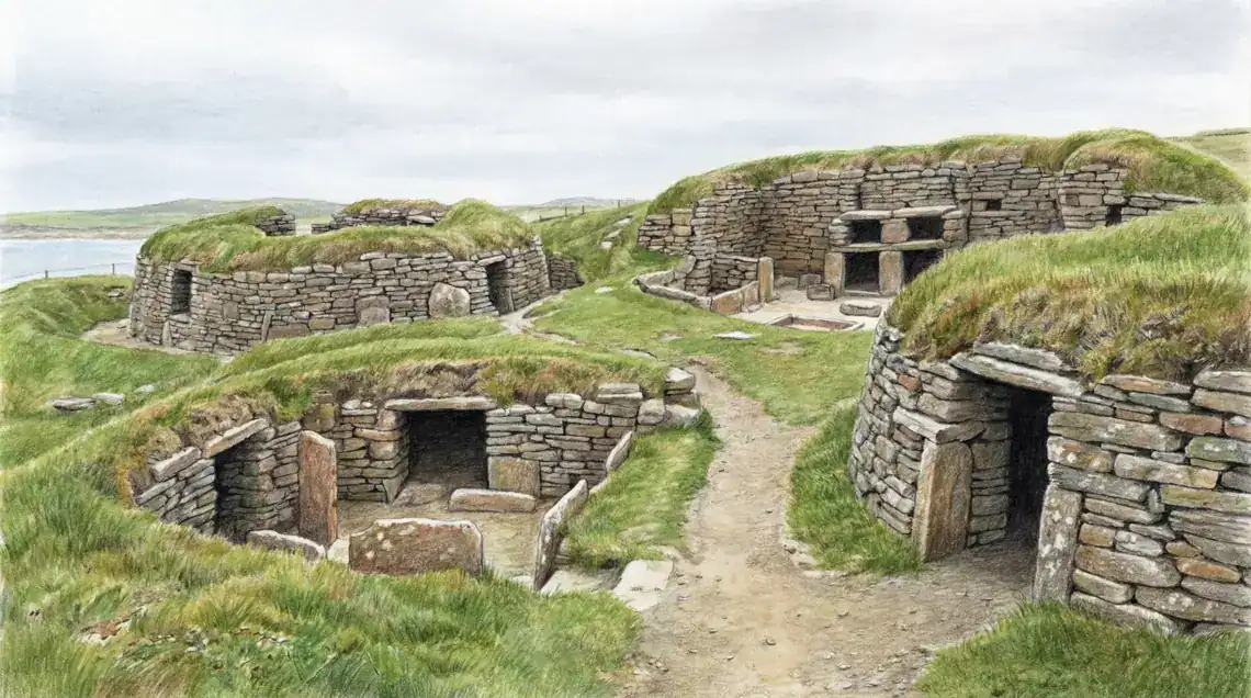 Skara Brae and the Road to Stonehenge
