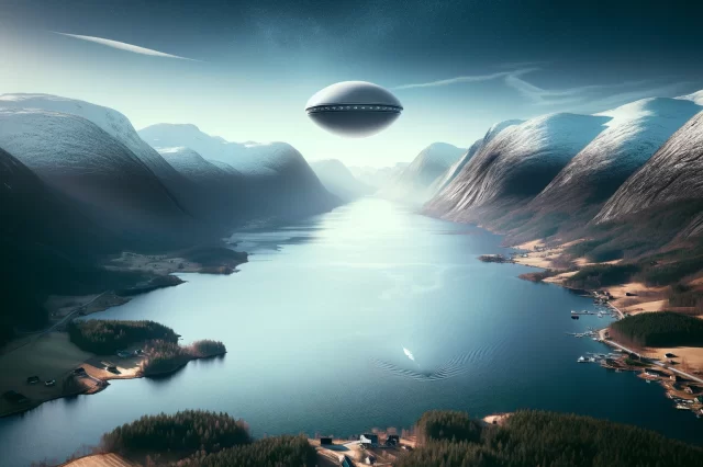 Norwegian Researchers Explore Lake in Search of UFO that Crashed 77 Years Ago