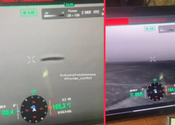 Did This Ukrainian Soldier Film a Massive 400-Meter-Long UFO?