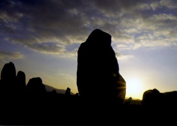 A menhir from the Neolithic