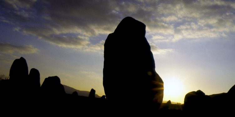 A menhir from the Neolithic