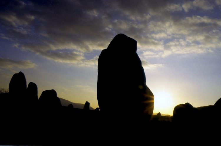 A menhir from the Neolithic