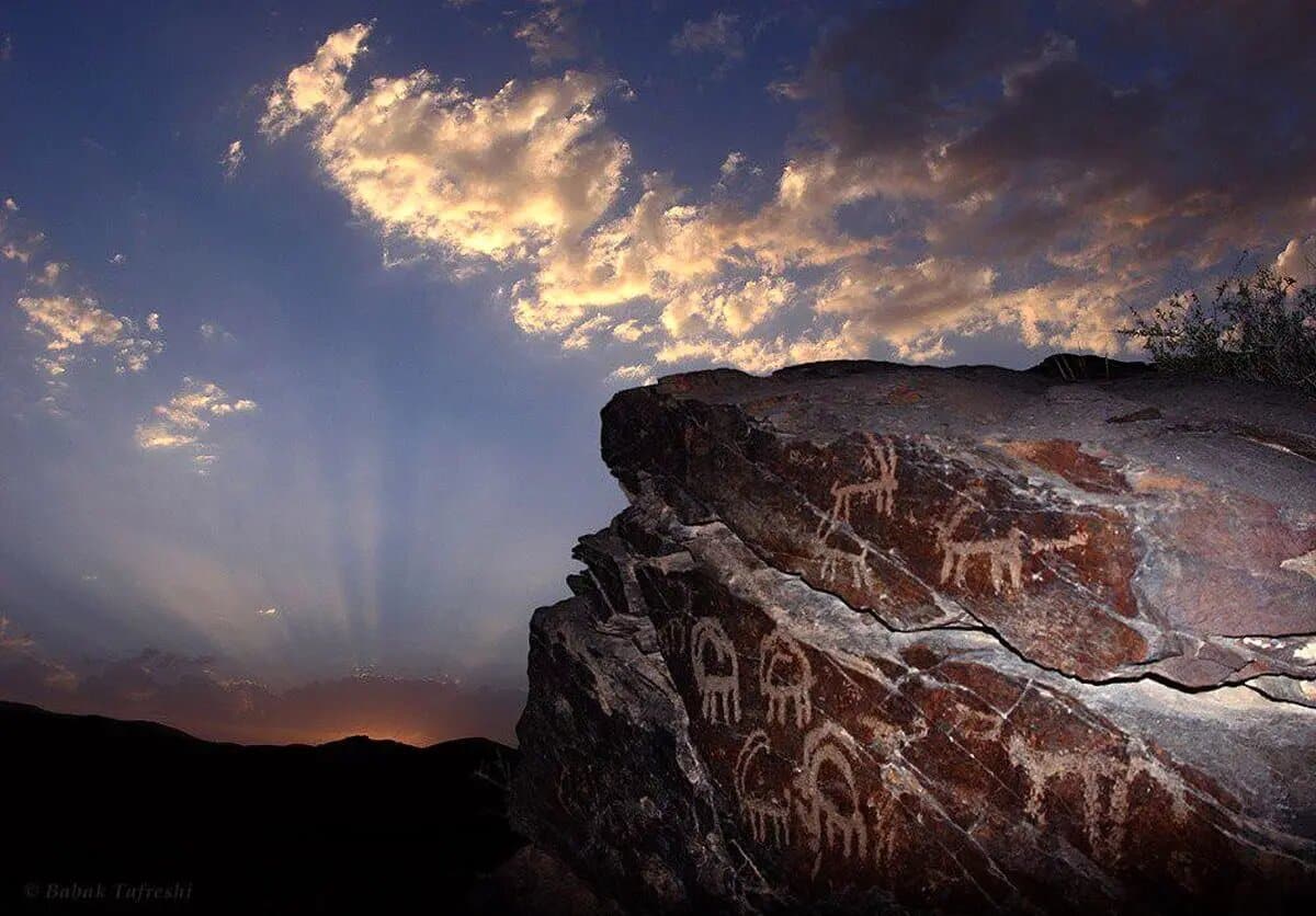 Teymareh Petroglyphs. Image Credit: Tehran Times.