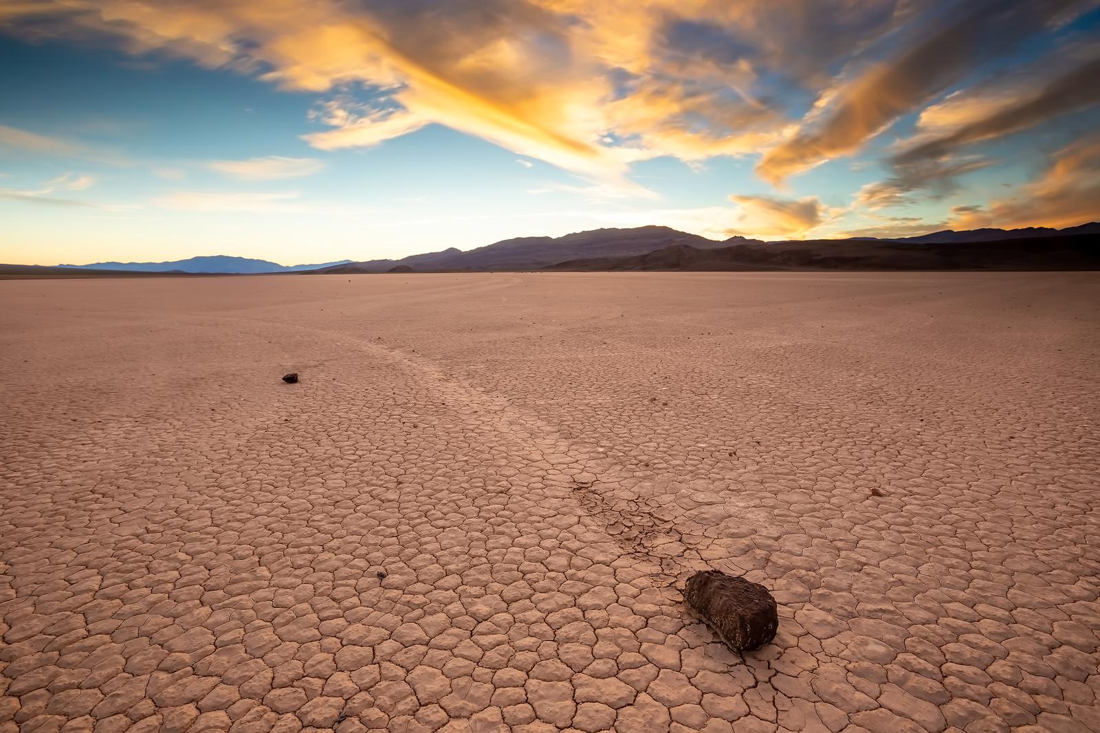 How 700-Pound Rocks Mysteriously Glide Across Death Valley’s Desert Floor