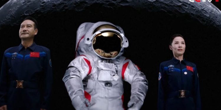 China Unveils New Lunar Spacesuits Ahead of 2030 Moon Landing Plans