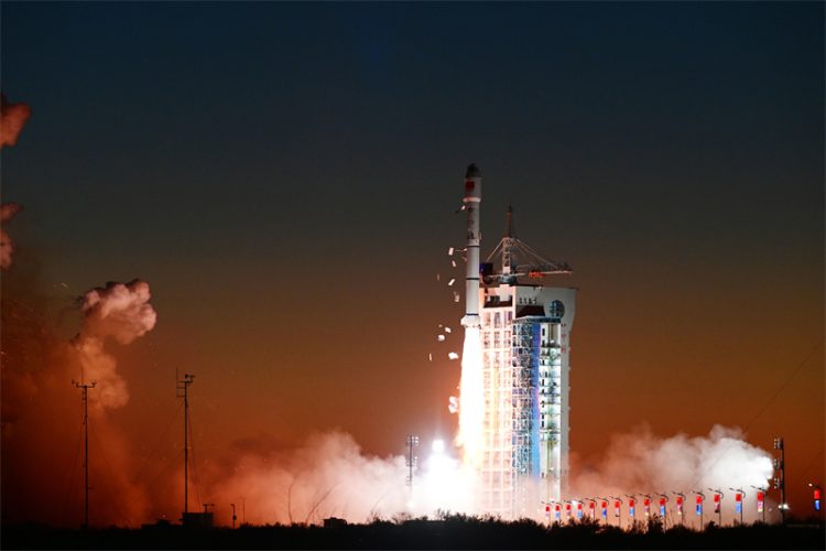 On November 25, 2024, a Long March-2C rocket successfully lifted off from the Jiuquan Satellite Launch Center in northwest China, carrying two advanced satellites into orbit. The launch occurred at 7:39 a.m. Beijing Time, placing the Siwei Gaojing-2 03 and Siwei Gaojing-2 04 satellites into their designated trajectory. [Photo/Xinhua].