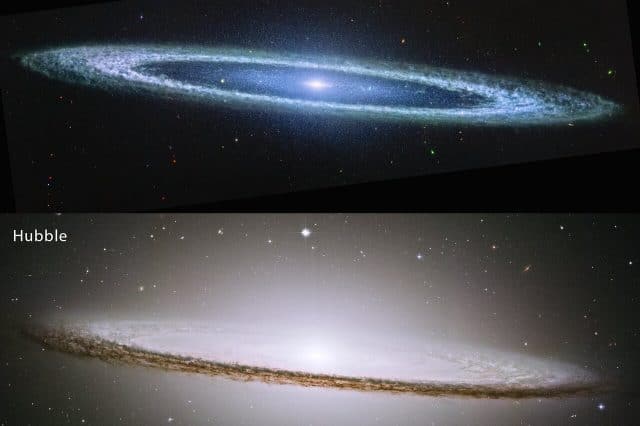 Sombrero Galaxy. Credit: European Space Agency.