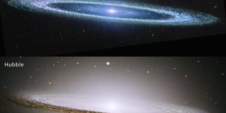 Sombrero Galaxy. Credit: European Space Agency.