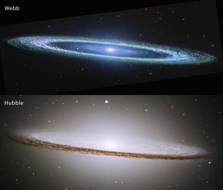 Sombrero Galaxy. Credit: European Space Agency.