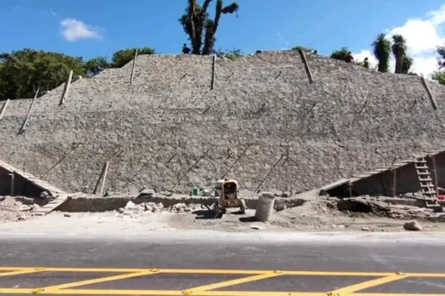 Ancient Pyramid in Mexico. INAH.