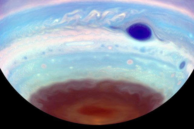 A photograph of Jupiter: NASA.