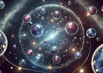 An artistic rendering of a mulitiverse. Image Credit: Curiosmos.