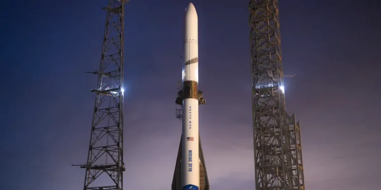 New Glenn rocket. Image Credit: Blue Origin.