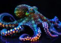 A photograph of a colorful octopus. YAYIMAGES/Curiosmos.